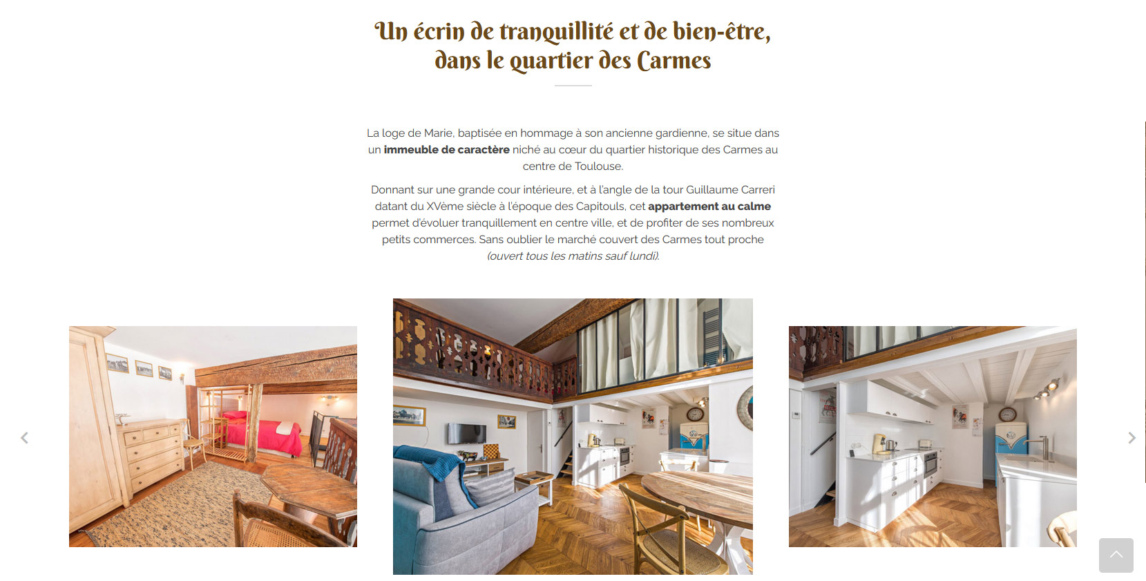 Section description gite